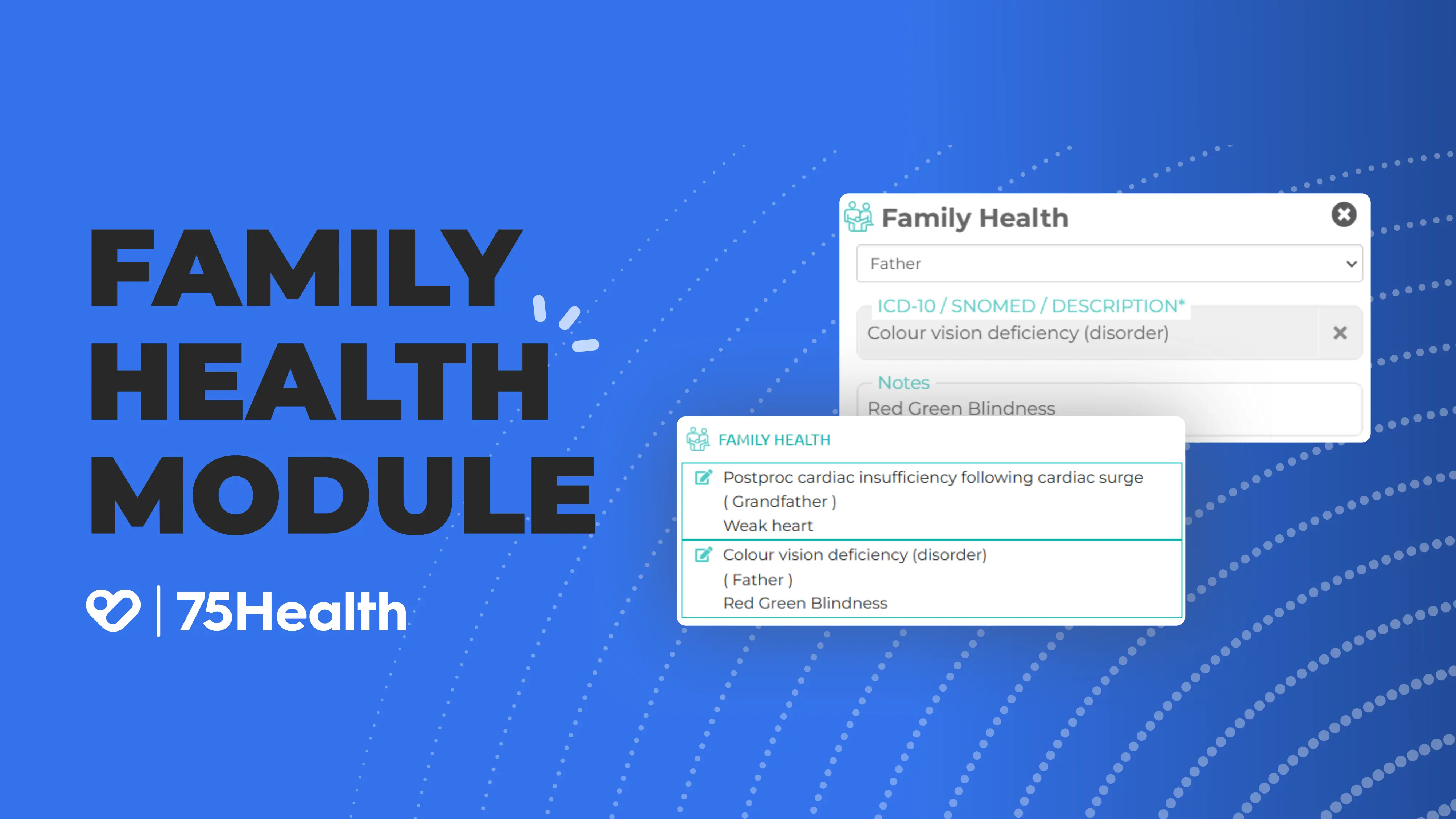 Record & Manage Family Health Data